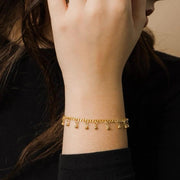 Dotted Dangle Bracelet